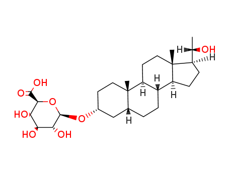 Pregnanediol 3α-O-β-D-Glucuronide cas no. 1852-49-9 98%