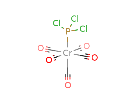 Molecular Structure of 18461-41-1 (Chromium, pentacarbonyl(phosphorus trichloride)-)
