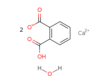 Molecular Structure of 5793-86-2 (1,2-Benzenedicarboxylic acid, calcium salt (1:1), monohydrate)