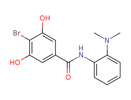 Benzamide,4-bromo-N-[2-(dimethylamino)phenyl]-3,5-dihydroxy-