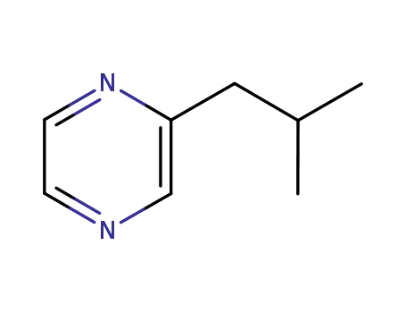 Molecular Structure of 29460-92-2 (2-ISOBUTYLPYRAZINE)