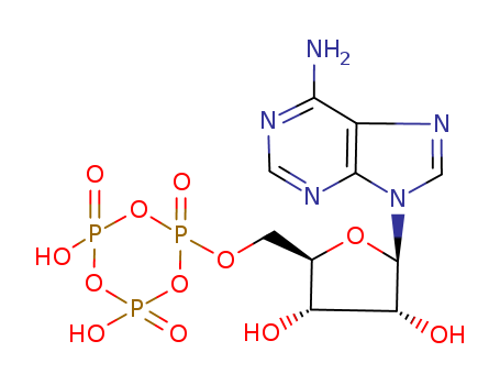 Adenosine,5'-O-(4,6-dihydroxy-2,4,6-trioxido-1,3,5,2,4,6-trioxatriphosphorinan-2-yl)-