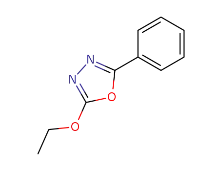 Molecular Structure of 1134-56-1 (2-ethoxy-5-phenyl-1,3,4-oxadiazole)