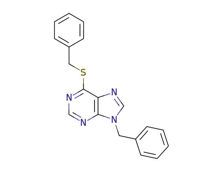 21186-46-9,9-benzyl-6-(benzylsulfanyl)-9H-purine,