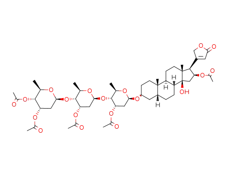 Molecular Structure of 7242-04-8 (Pengitoxin)