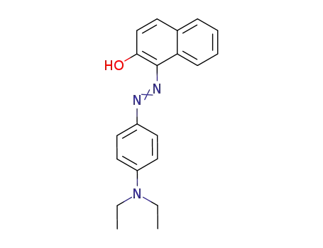 Molecular Structure of 4536-70-3 (2-Naphthalenol, 1-[[4-(diethylamino)phenyl]azo]-)