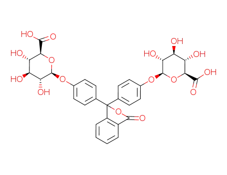 Molecular Structure of 84755-69-1 (phenolphthaleine glucuronide)