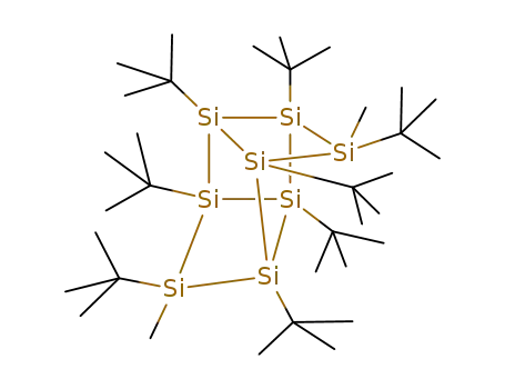 Molecular Structure of 117917-85-8 (C<sub>34</sub>H<sub>78</sub>Si<sub>8</sub>)