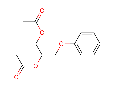 Molecular Structure of 7250-71-7 (3-phenoxypropylene di(acetate))