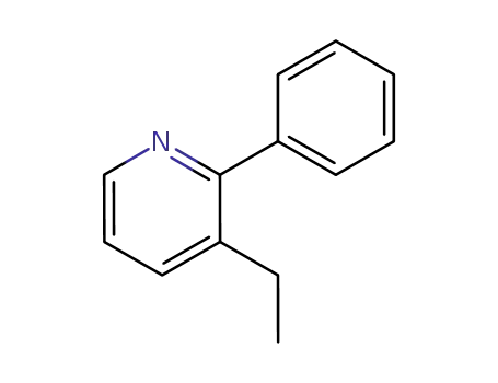 Molecular Structure of 85237-70-3 (3-ethyl-2-phenylpyridine)