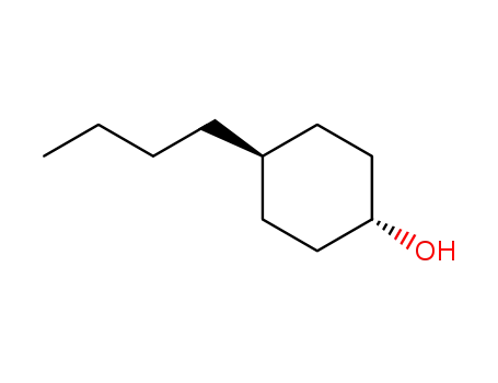 Molecular Structure of 67590-13-0 (trans-4-n-Butylcyclohexanol)