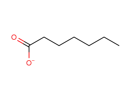 Molecular Structure of 7563-37-3 (heptanoate)