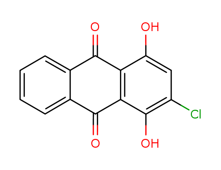9,10-Anthracenedione,2-chloro-1,4-dihydroxy- cas  81-53-8