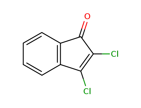 Molecular Structure of 876-82-4 (1H-Inden-1-one, 2,3-dichloro-)