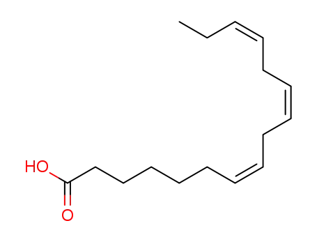 Molecular Structure of 2271-35-4 (7,10,13-Hexadecatrienoic acid)