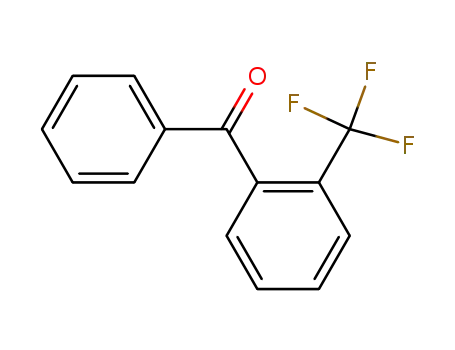 Molecular Structure of 727-99-1 (2-(TRIFLUOROMETHYL)BENZOPHENONE)