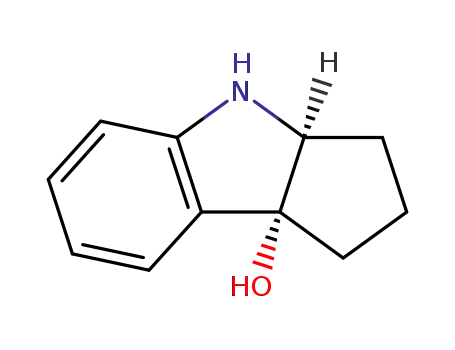 Cyclopent[b]indol-8b(1H)-ol, 2,3,3a,4-tetrahydro-, cis-