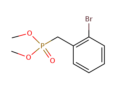 Molecular Structure of 103474-07-3 (dimethyl (2-bromobenzyl)phosphonate)