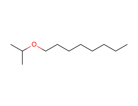 Molecular Structure of 68975-45-1 (1-(1-methylethoxy)octane)