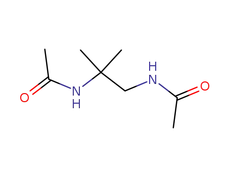 Molecular Structure of 113185-80-1 (<i>N</i>,<i>N</i>'-(1,1-dimethyl-ethanediyl)-bis-acetamide)