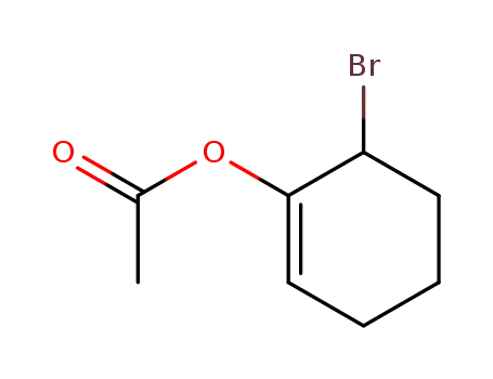 Molecular Structure of 23029-03-0 (1-acetoxy-6-bromo-cyclohexene)