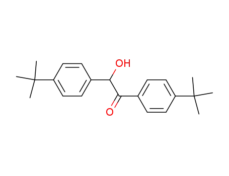 Molecular Structure of 77387-64-5 (1,2-bis[4-(1,1-dimethylethyl)phenyl]-2-hydroxyethan-1-one)