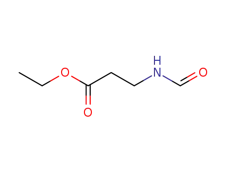 Molecular Structure of 34433-91-5 (N-FORMYL-BETA-ALANINE ETHYL ESTER)