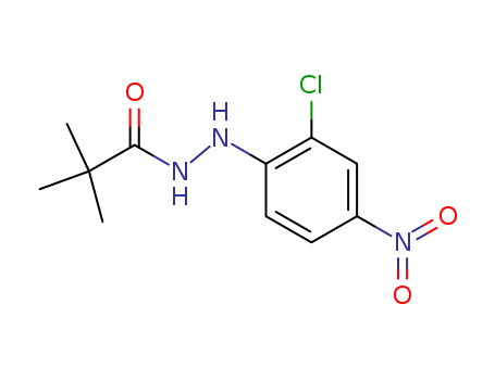 Propanoic acid, 2,2-dimethyl-, 2-(2-chloro-4-nitrophenyl)hydrazide