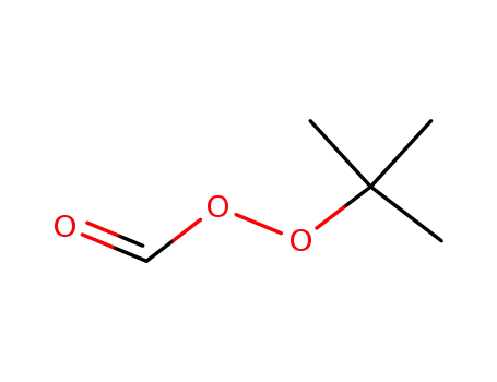 Molecular Structure of 819-50-1 (Methaneperoxoic acid, 1,1-dimethylethyl ester)