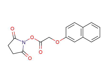Molecular Structure of 81012-92-2 ((2-NAPHTHOXY)ACETIC ACID N-HYDROXYSUCCINIMIDE ESTER)
