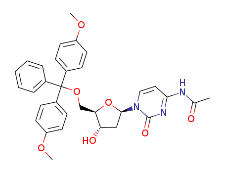 N-Acetyl-5'-O-(4,4'-dimethoxytrityl)-2'-deoxycytidine(100898-63-3)