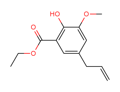 7152-89-8,ethyl 5-allyl-3-methoxysalicylate,