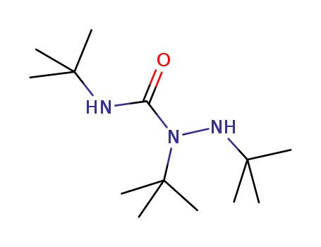 Molecular Structure of 683223-12-3 (1,2,4-tri(tert-butyl)semicarbazide)