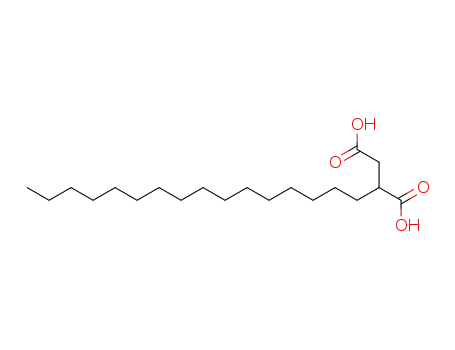 Molecular Structure of 2530-31-6 (hexadecylsuccinic acid)
