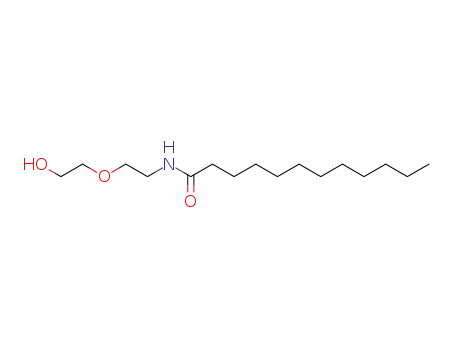 Molecular Structure of 20138-28-7 (Dodecanamide,N-[2-(2-hydroxyethoxy)ethyl]-)