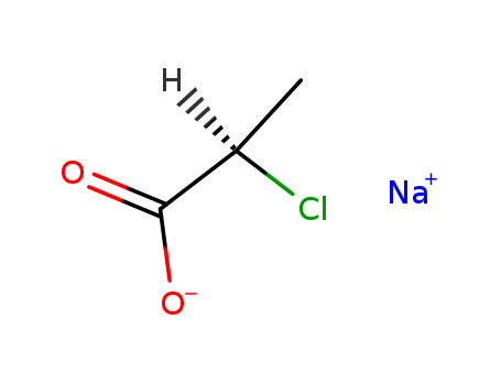 77265-63-5,sodium (R)-2-chloropropionate,Propanoicacid, 2-chloro-, sodium salt, (R)- (9CI)
