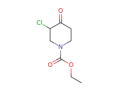 Molecular Structure of 89424-04-4 (TERT-BUTYL 3-CHLORO-4-OXOPIPERIDINE-1-CARBOXYLATE)