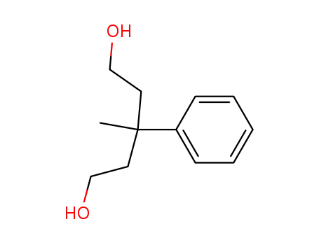 Molecular Structure of 84100-46-9 (3-methyl-3-phenylpentane-1,5-diol)