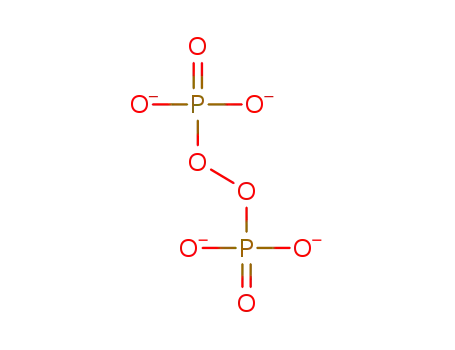 Molecular Structure of 15538-83-7 (peroxydiphosphate)