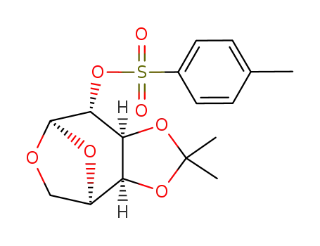 Molecular Structure of 81028-98-0 (1,6-ANHYDRO-3,4-O-ISOPROPYLIDENE-2-TOSYL-B-D-GALACTOPYRANOSE)