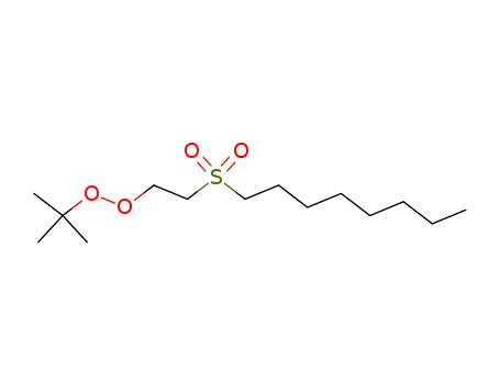 Molecular Structure of 83073-73-8 (2-(octylsulfonyl)ethyl tert-butyl peroxide)