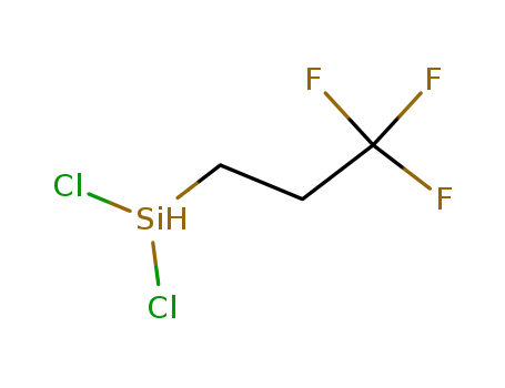 Molecular Structure of 870-56-4 ((3,3,3-TRIFLUOROPROPYL)DICHLOROSILANE)