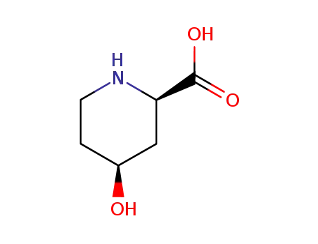Molecular Structure of 14228-16-1 (4-Hydroxypipecolic acid)