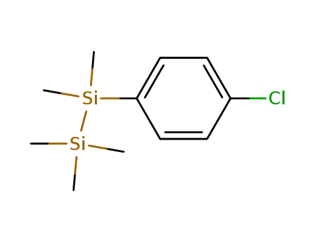 Disilane, (4-chlorophenyl)pentamethyl-