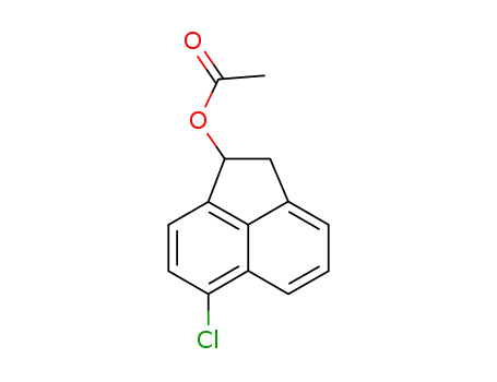 Molecular Structure of 31996-04-0 (5-Chloracenaphthen-2-ol-acetat)