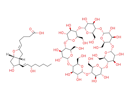 Molecular Structure of 77164-53-5 (prostacyclin*β-cyclodextrin)