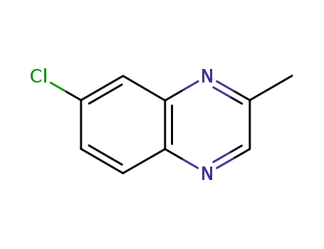 Molecular Structure of 1831-88-5 (7-chloro-2-methylquinoxaline)