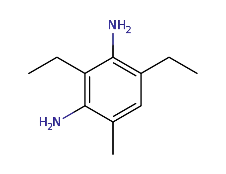 Molecular Structure of 2095-02-5 (2,4-diamino-3,5-diethyltoluene)