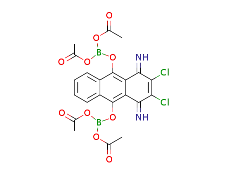 2,3-dichloro-1,4-diaminoanthraquinone diboracetate