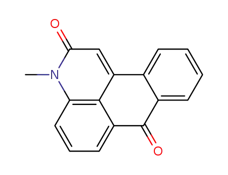 Molecular Structure of 2582-19-6 (3-METHYL-3H-NAPHTHO[1,2,3-DE]QUINOLINE-2,7-DIONE)